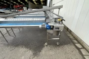 Christiaens asparagus sorting machine on thickness with washing machine