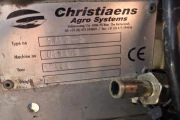 Christiaens asparagus sorting machine on thickness with washing machine