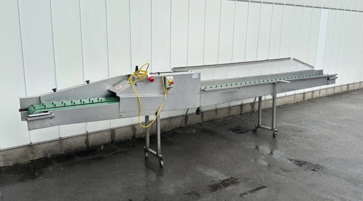 Christiaens asparagus washing & cutting machine