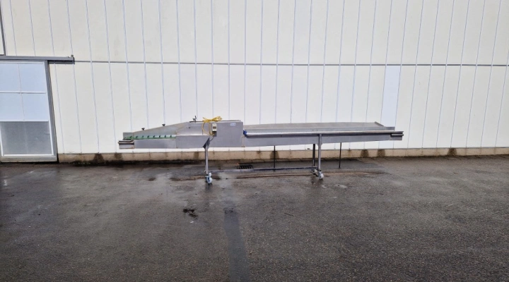 Christiaens asparagus washing & cutting machine