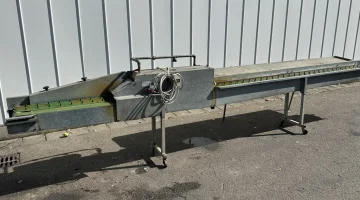 Christiaens 540 asparagus washing & cutting machine with galvanised frame