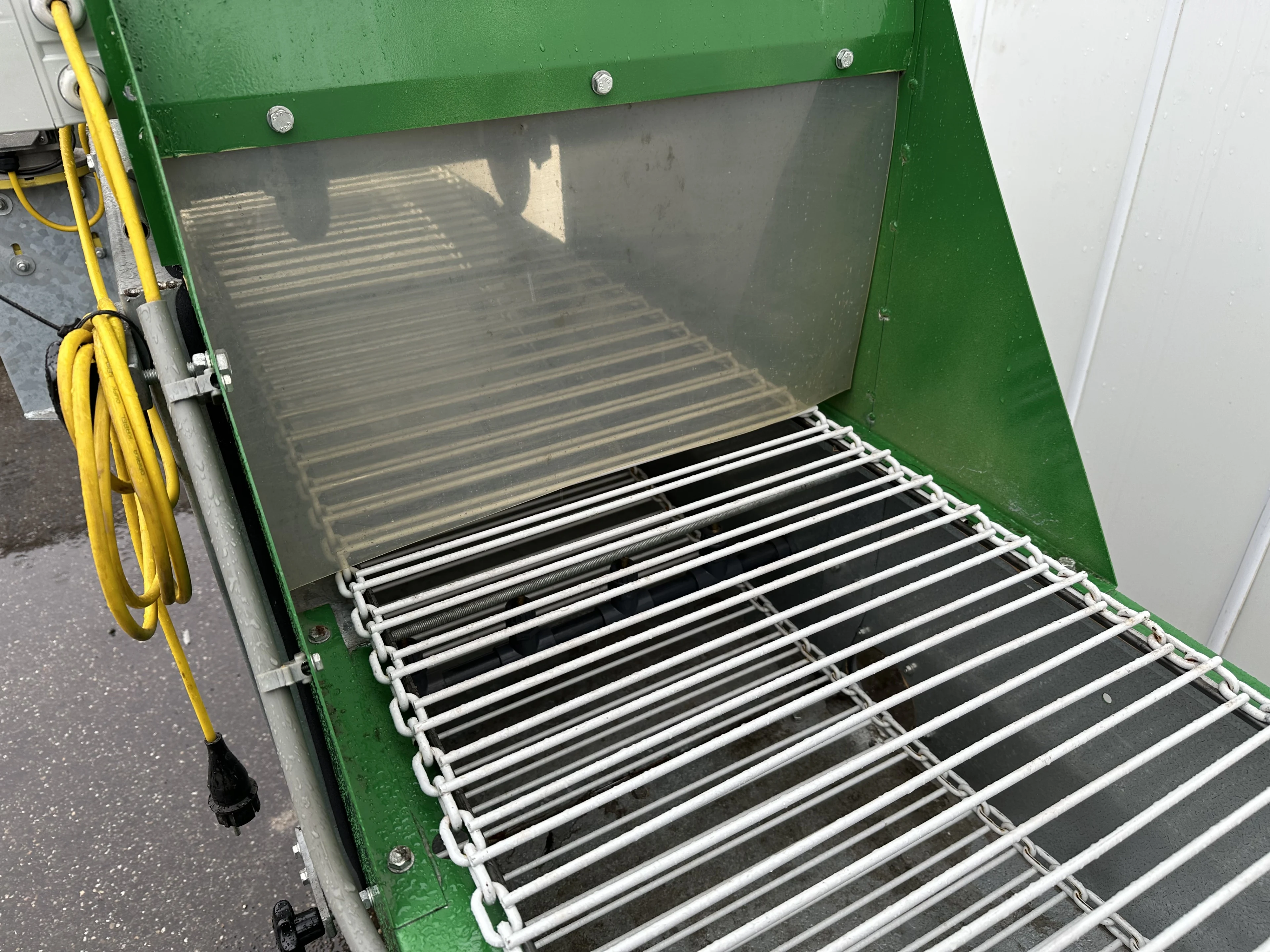 Christiaens washing machine for leek • Duijndam Machines