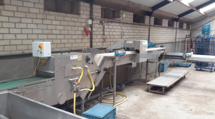 Chrisitaens length and tickness grading machine with laser