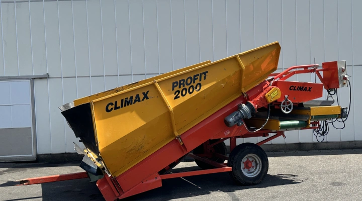 Climax CSB 2000P receiving hopper