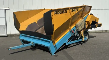 Climax progress 840E stortbunker met rollenreinigingsset