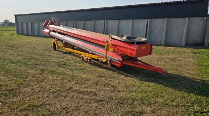 Climax telescopic conveyor 2x 700 x 65 cm