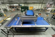 CMSA 300 x 70 with side conveyors and cross conveyor 80 x 41,5cm