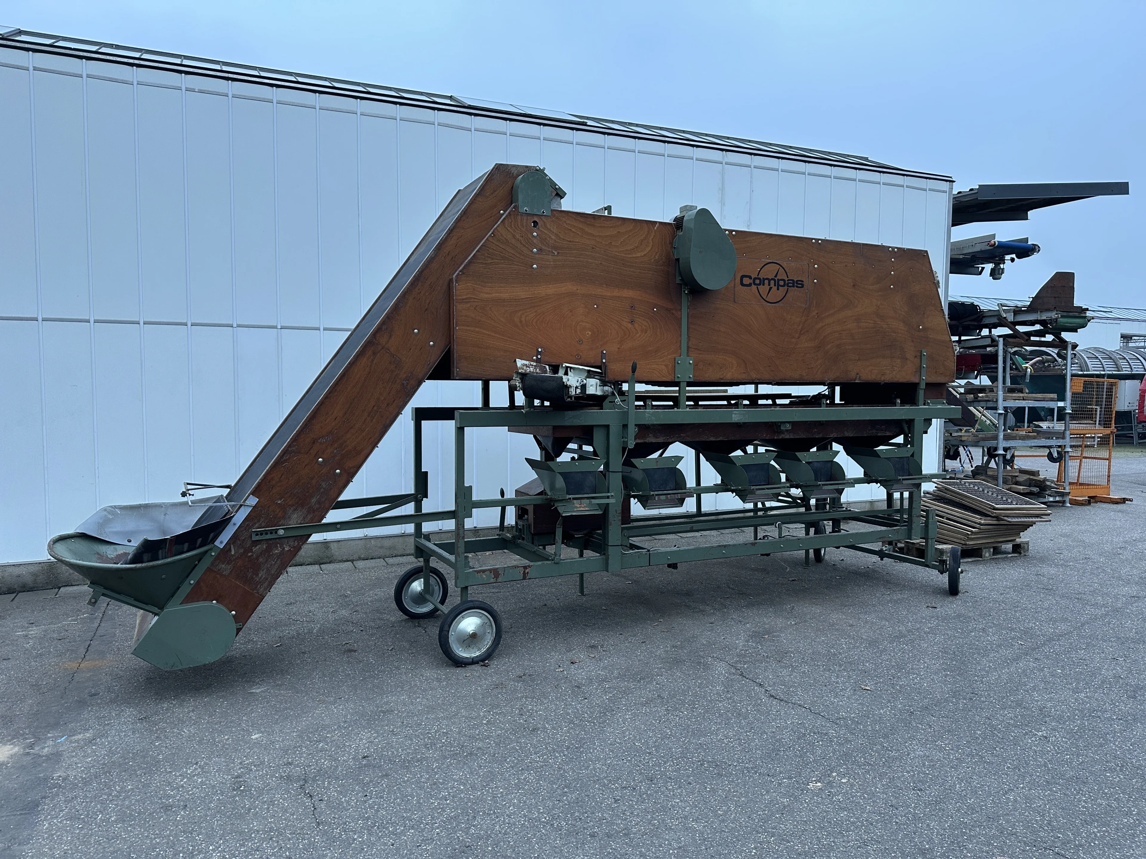 Compas AS80H trieuse de pommes de terre 4+1 tris • Duijndam Machines