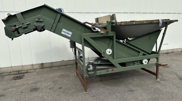 Compas doseerbunker in hoogte verstelbaar