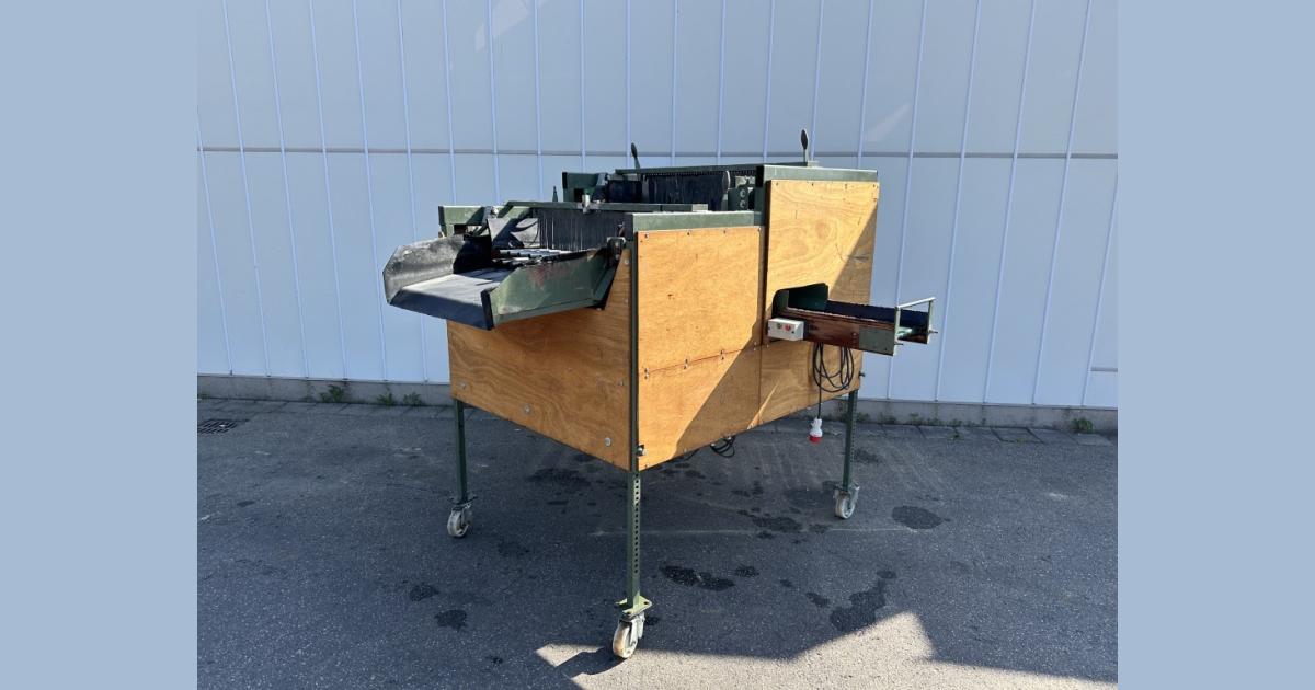 Compas roller sorting machine 2 sizes for flowerbulbs • Duijndam Machines