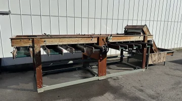 Compas maszyna do sortowania cebul kwiatowych i brukselka 6 + 1 sortowni z windą