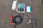 Control box with freq. inverter and end stop