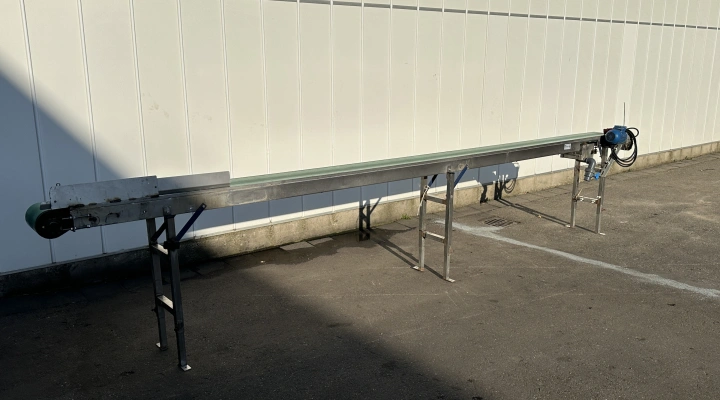 Conveyor 540 x 22 cm stainless steel frame