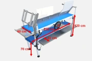 Conveyor double stacked 250 x 60 cm