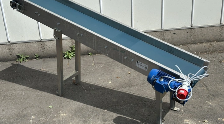 Conveyor stainless steel 180 x 30 cm