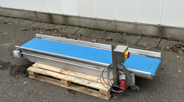 Conveyor stainless steel 190 x 33 cm