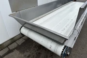 Conveyor stainless steel hopper belt 410 x 100 cm