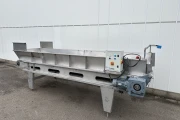 Conveyor stainless steel hopper belt 410 x 100 cm