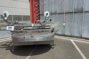 Crea-Tech labelling machine for flower sleeves