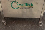 Crea-Tech labelling machine for flower sleeves