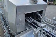 Cretel crate and tray washer with drying tunnel