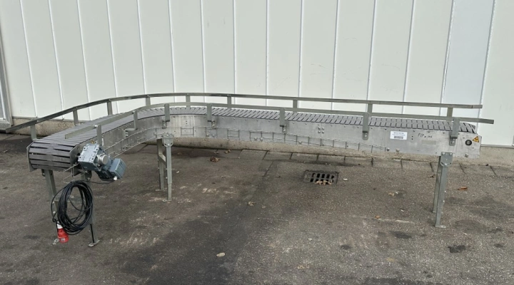 Curved conveyor 90°