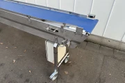 Cutting machine for cutting square blocks 5x5 cm with conveyor