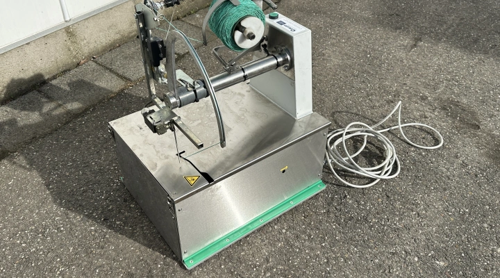 Cyklop Axro-FQC2-L-MD35-RVS-TS-PLC-SK binding machine + box elastic