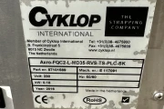 Cyklop Axro-FQC2-L-MD35-RVS-TS-PLC-SK binding machine + box elastic