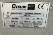 Cyklop CST110 semi-automatic pallet wrapper