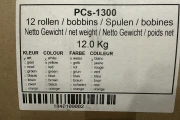Cyklop White PCS 1300 elastic cord for binding machine of Cyklop and Bercomex