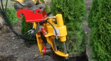 Damcon KLR 300 ST shrub and tree lifter with 4 blades