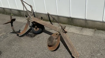 Damcon struiken/bomen rooimachine met 2 U-rooimessen