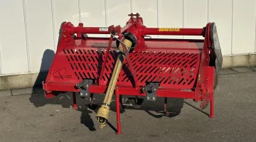 De Clippeleir spitmachine 155 cm met harkrol