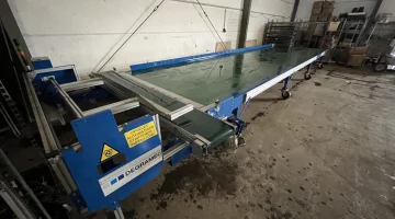 Degramec Pufferband Förderband für Topfpflanzen