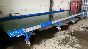 Degramec Seperator Pufferband Förderband für Topfpflanzen