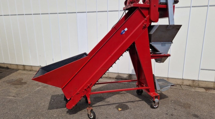 Delignie weighing and bagging machine for potatoes and onions