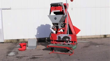 Delignie Absackwaage zum Abpacken von Kartoffeln und Zwiebeln