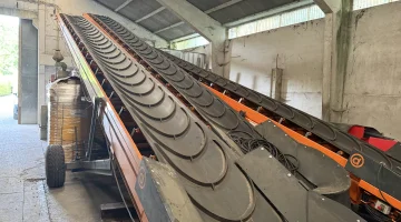 Dema TB12x800 trasportatore elevatori 1200 x 80 cm