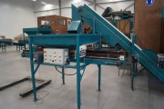 Demco bunker sorting machine for brussel sprouts, potatoes and onions