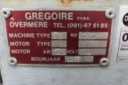 Demtec Gregoire P5 soil blocking machine
