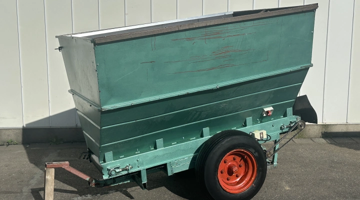 Demtec Greqoire soil bunker on wheels