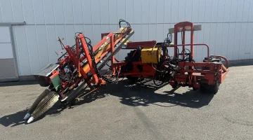 Porreau maşina de recoltat praz