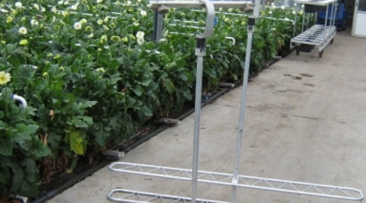 Devette alu monorailtrolleys for cutflowers image 1