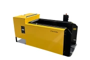 Devette destacking machine for Danish trolleys