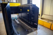 Devette destacking machine for Danish trolleys, in- and output on other side