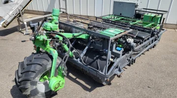 Dhomac zelfrijdende 6 rijige bandplantmachine voor perspotjes