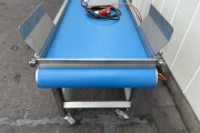 Dinnissen proces technology conveyor stainless steel 245 x 60 cm with adjustable speed