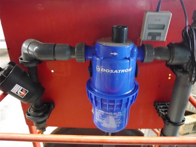 Berg Electric Hosereel с дистанционным управлением и Dosatron