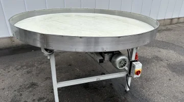 Mesa giratorias Tablero aglomerado de 150 cm con tapa de plástico